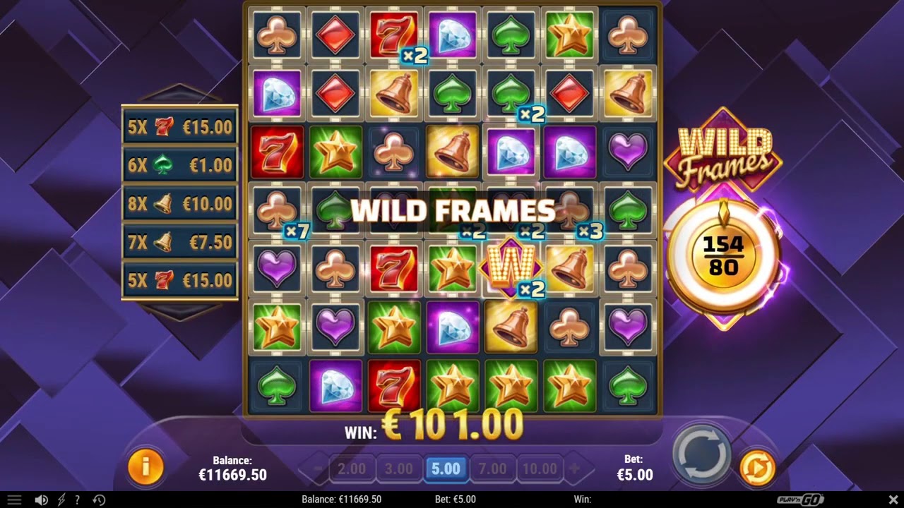 Игровые автооматы «Wild Frames» на портале online Casino Vavada
